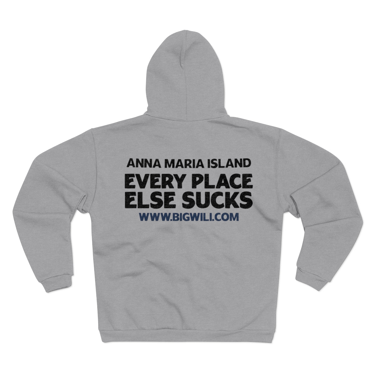 Unisex Hooded Zip Sweatshirt