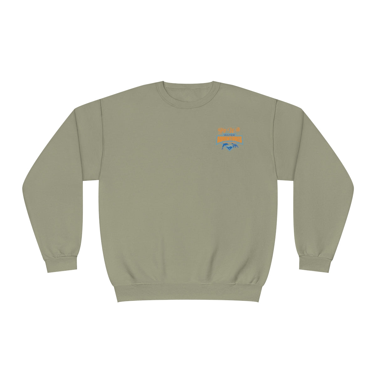 Unisex NuBlend® Crewneck Sweatshirt WHITE, 4 color Choice Anna Maria Island, Every Place Else Sucks Shirt