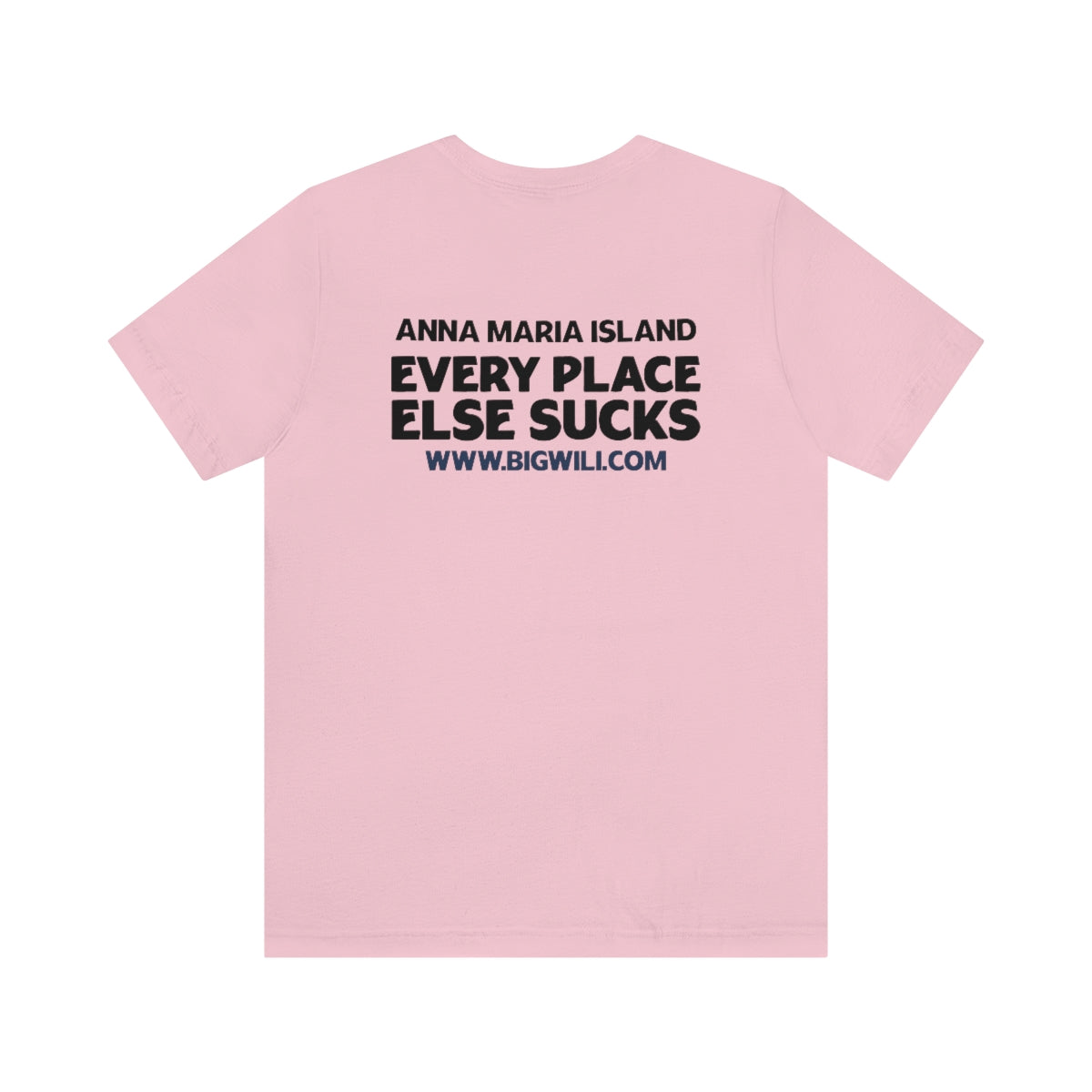 Unisex Jersey Short Sleeve Tee 5 Colors, Anna Maria Island, Every Place Else Sucks Shirt